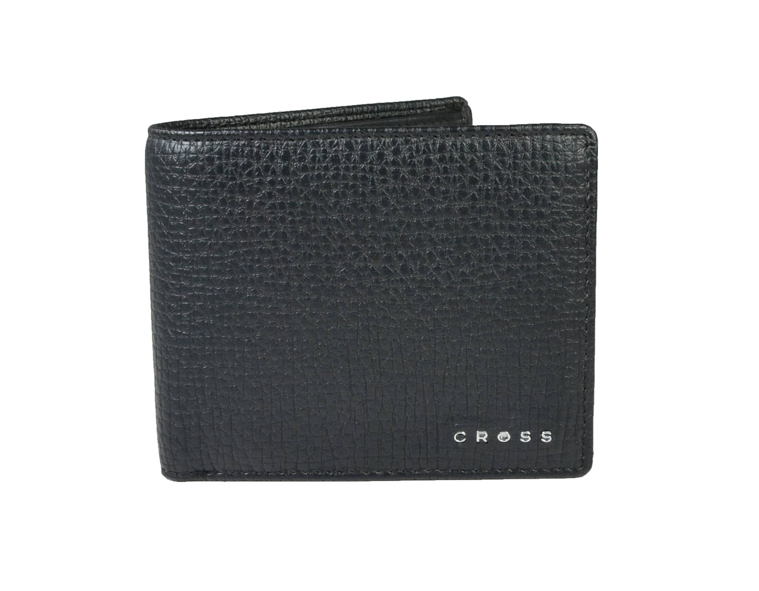     			Cross Black Leather Men's Regular Wallet ( Pack of 1 )