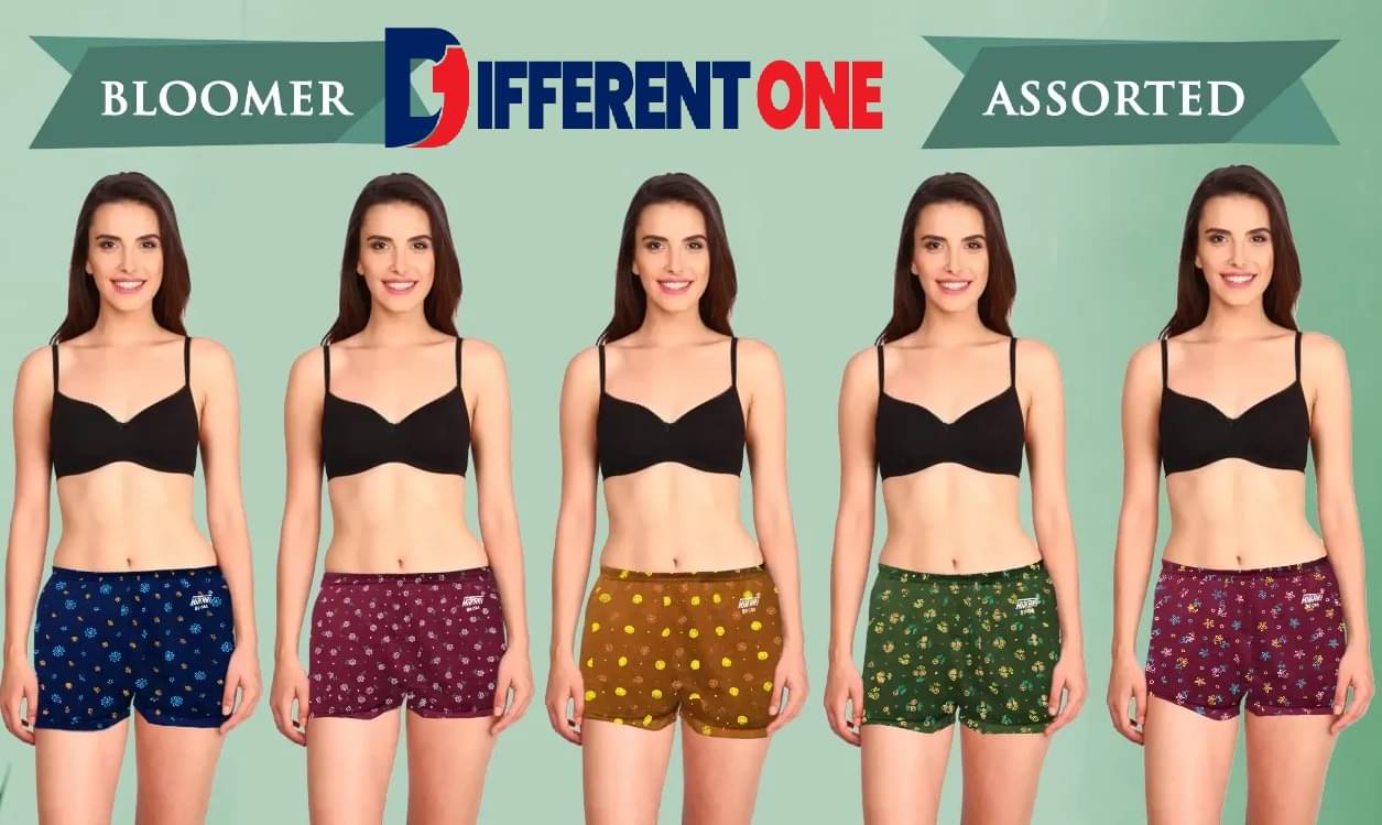 D1 DIFFERENT ONE Pack of 5 Cotton Boy Shorts For Women ( Multi Color ) D1 DIFFERENT ONE Pack of 5 Cotton Boy Shorts For Women ( Multi Color )