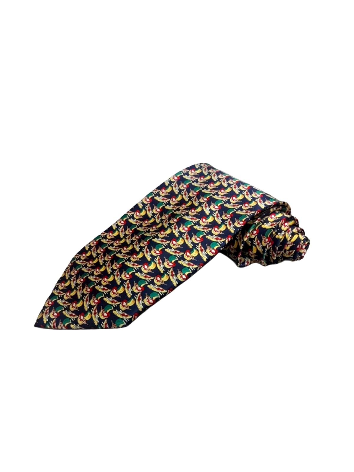 Denmarc Multi Characters Silk Necktie Denmarc Multi Characters Silk Necktie