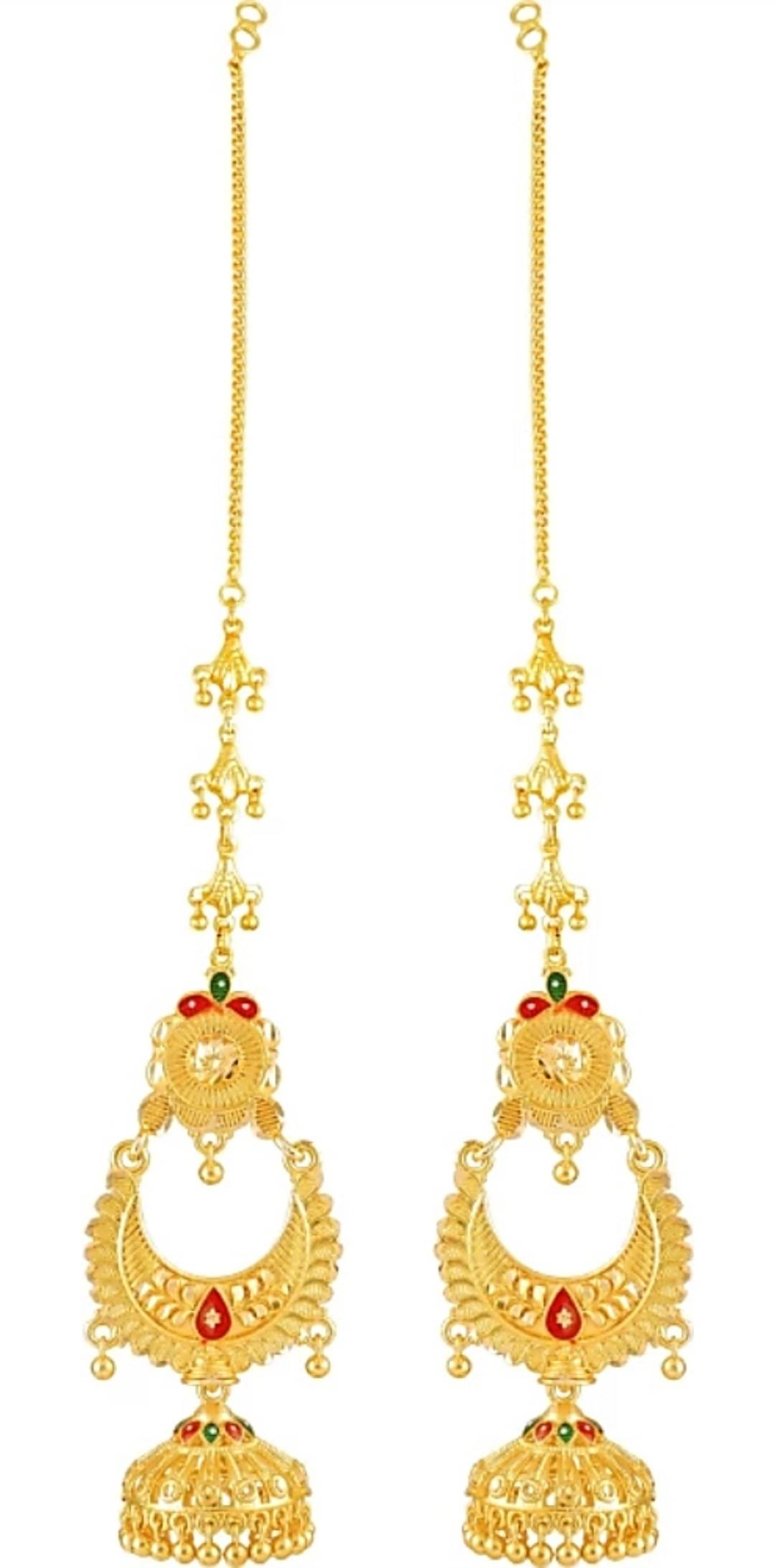     			Drashti Collection Multi Color Jhumki Earrings ( Pack of 1 )