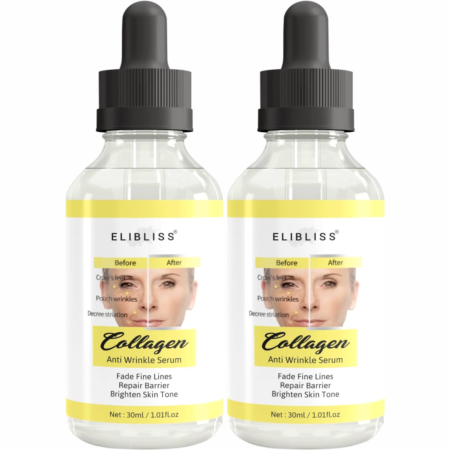 Elibliss Face Serum Collagen Anti-Wrinkle For All Skin Type ( Pack of 2 ) Elibliss Face Serum Collagen Anti-Wrinkle For All Skin Type ( Pack of 2 )