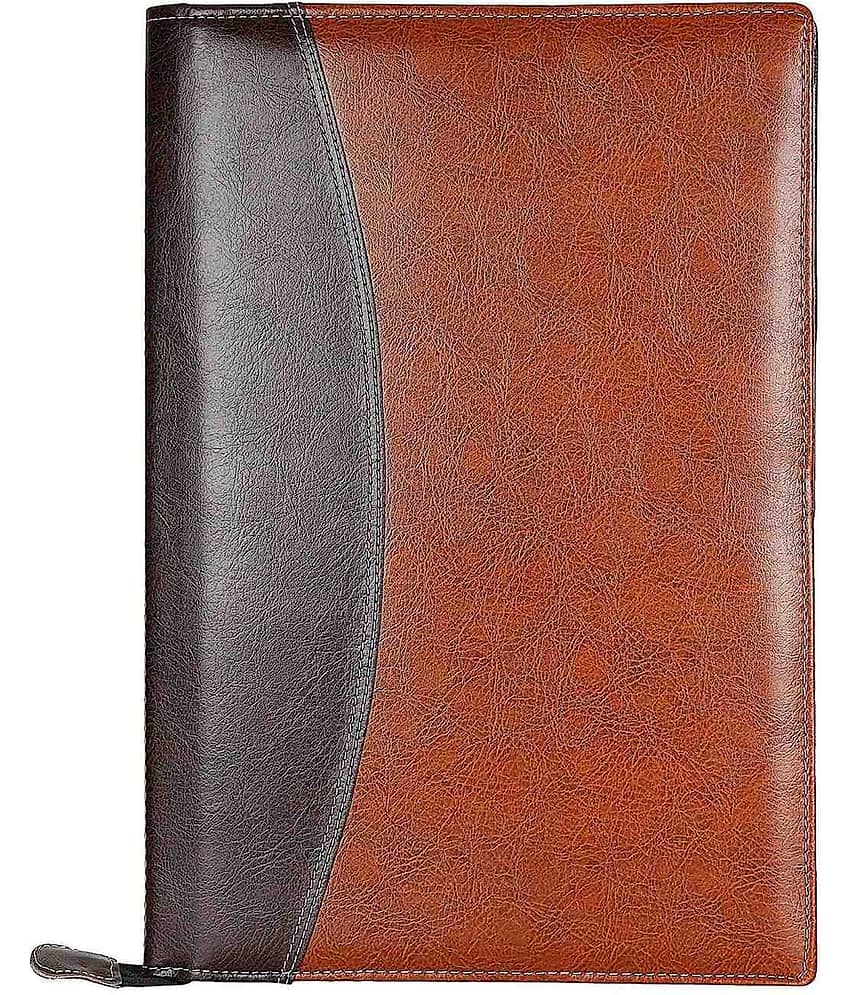 Freedy Brown Zip Folder ( Pack of 1 ) - Stationery | Buy online on ZillyBuy