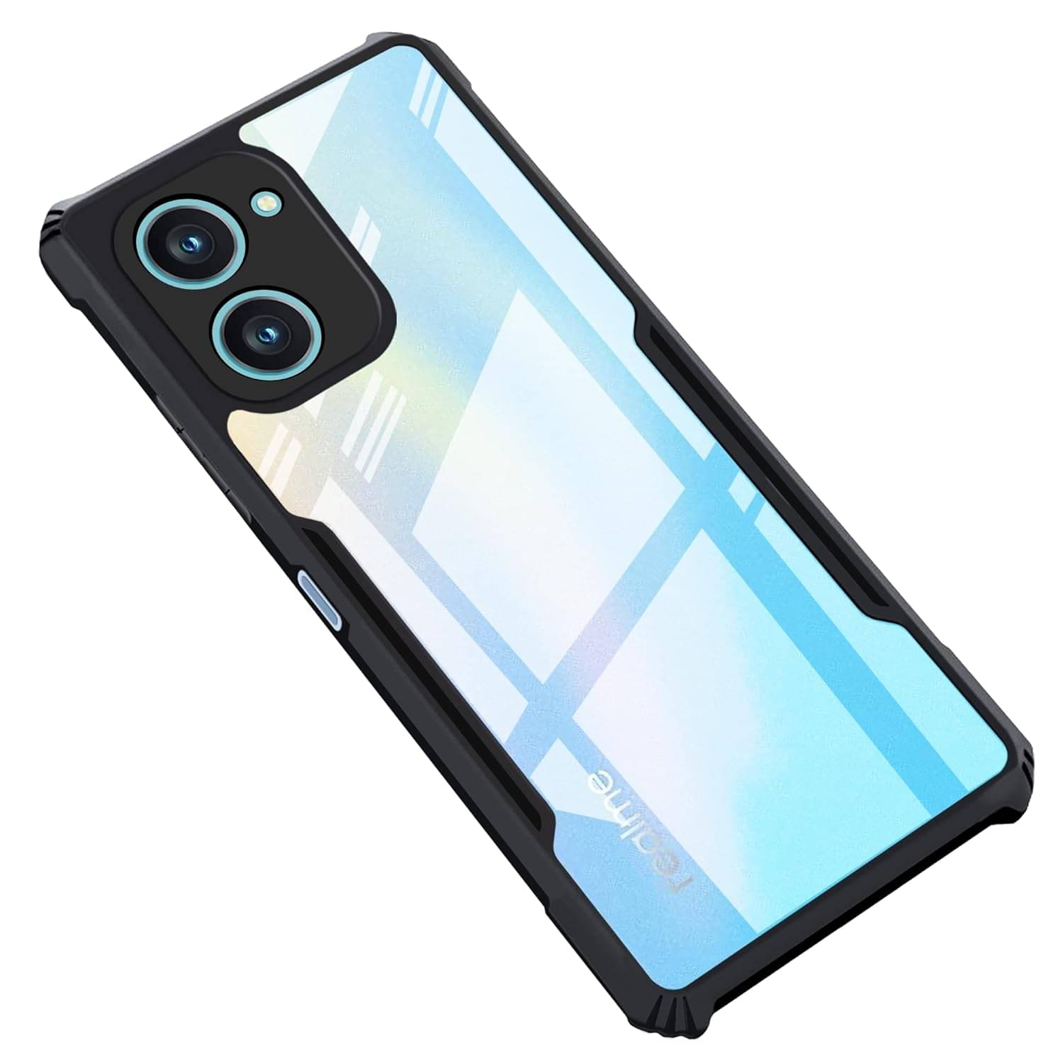     			Gemesha Shock Proof Case Compatible For Polycarbonate REALME 10 PRO 5g ( Pack of 1 )