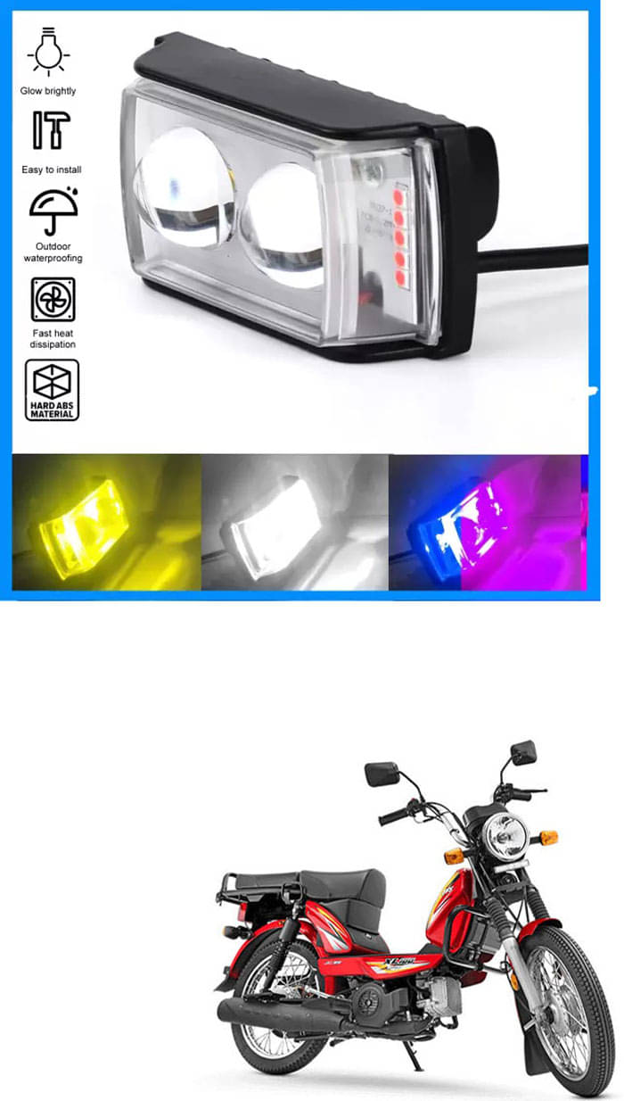     			Genric Fog Light For TVS ( Pack of 1 )