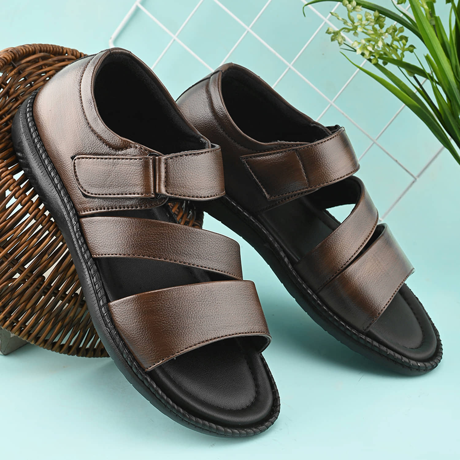 John Karsun - Brown Men's Sandals