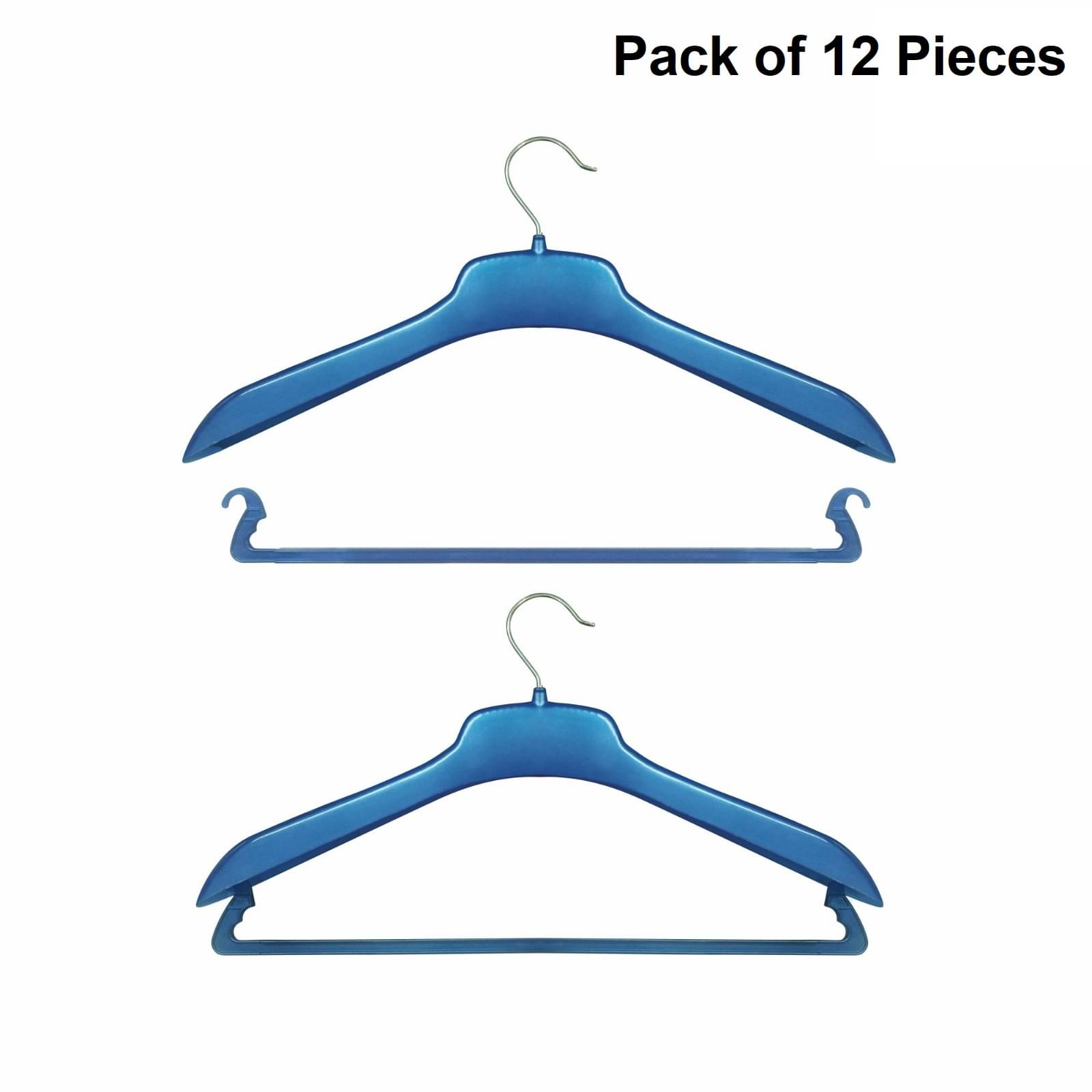 Jyoti Plastic Standard Clothes Hangers ( Pack of 12 )     			Jyoti Plastic Standard Clothes Hangers ( Pack of 12 )