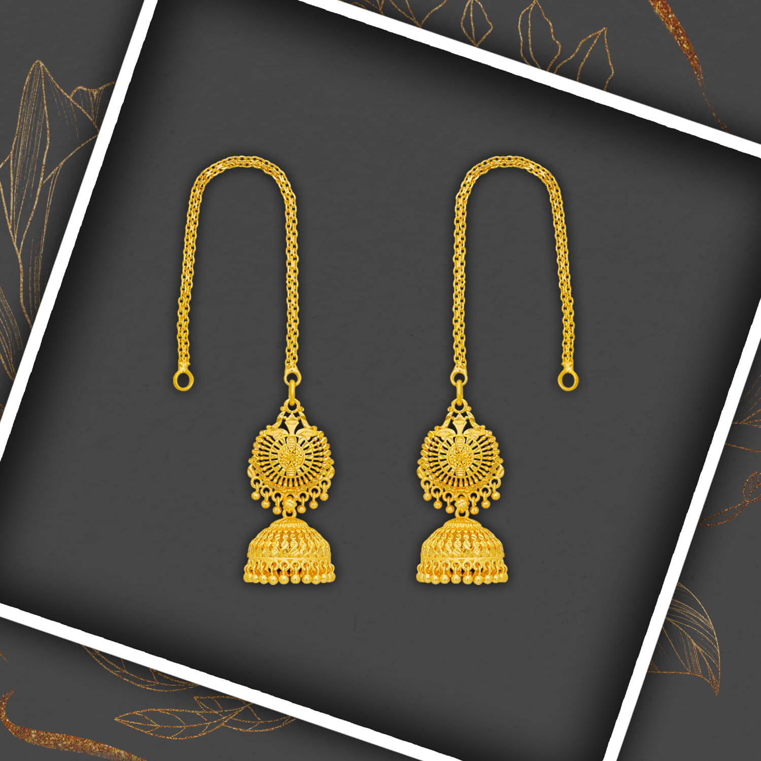     			LUV FASHION Multi Color Jhumki Earrings ( Pack of 1 )