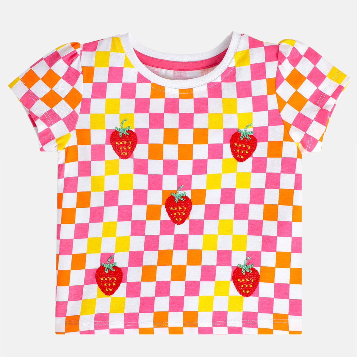     			MINI KLUB Pack of 1 Baby Girls Cotton Top ( Pink )