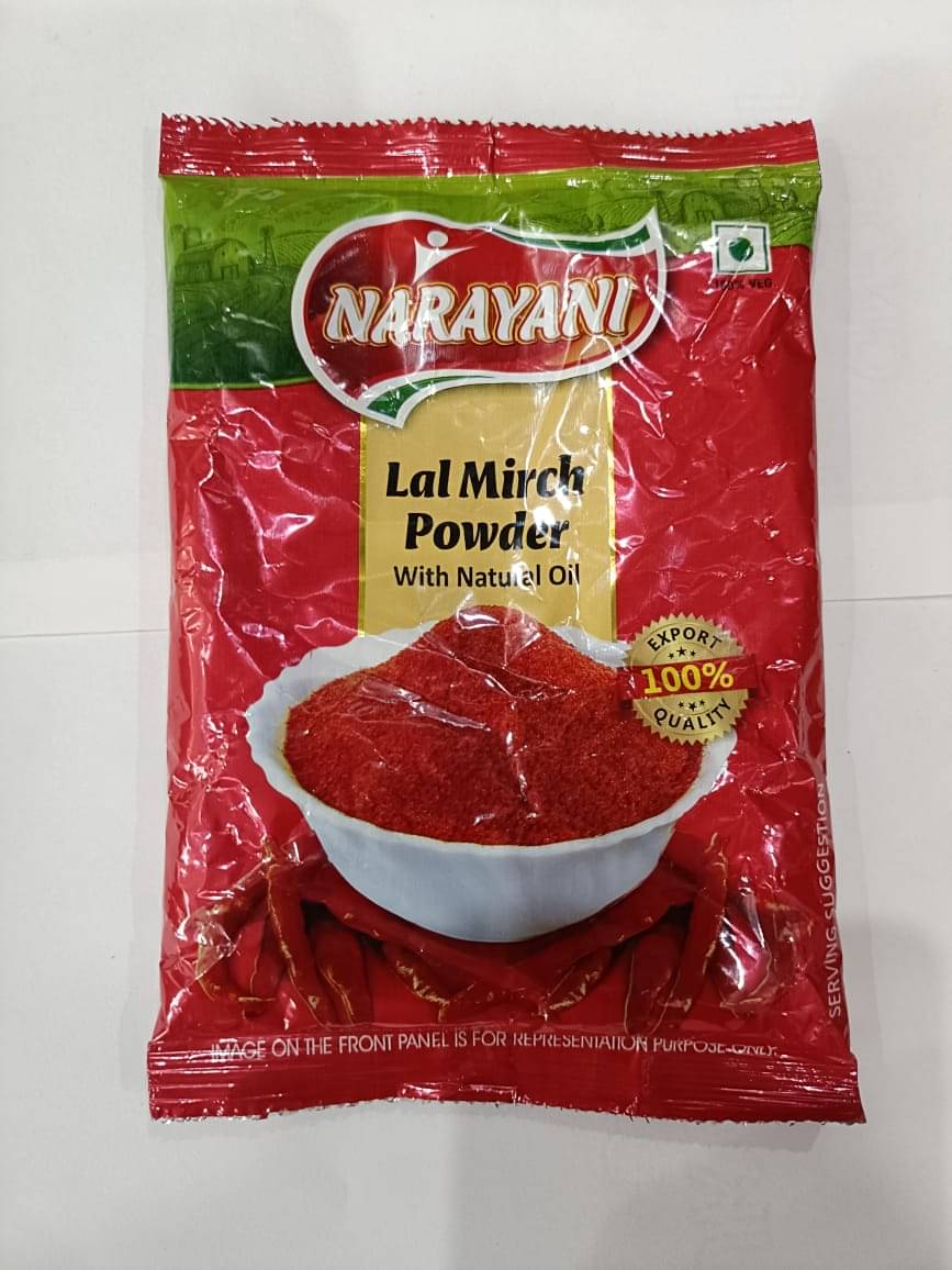 Narayani Spices 100 gm Laal Mirch (Red Chili) ( Pack of 1 )     			Narayani Spices 100 gm Laal Mirch (Red Chili) ( Pack of 1 )