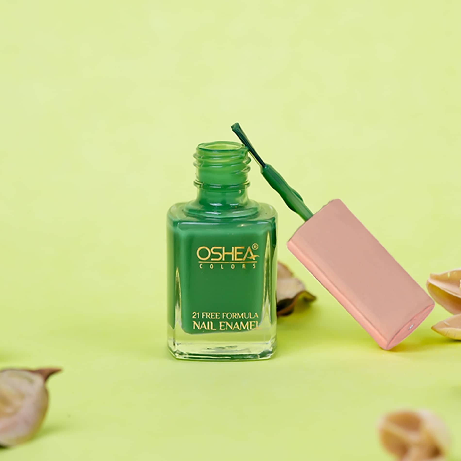 OSHEA Herbals Green Matte Nail Polish 10 ( Pack of 1 )