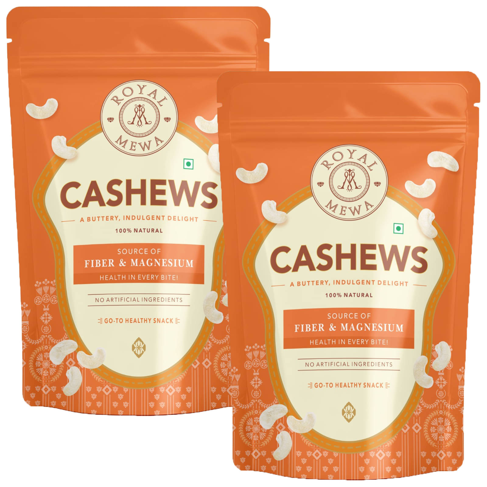     			Royal Mewa Cashew nut (Kaju) 400gm