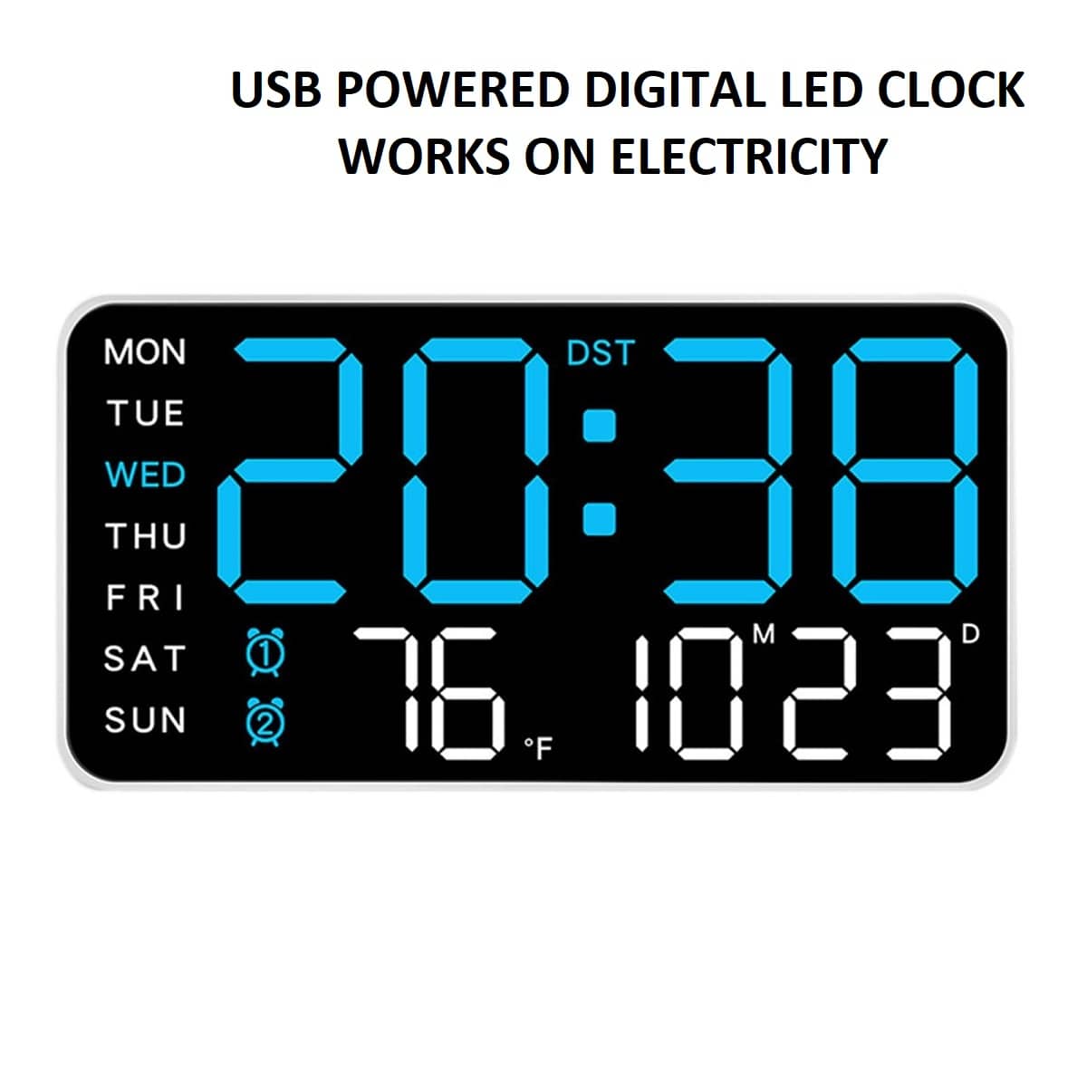 SG Digital Alarm Clock - Pack of 1