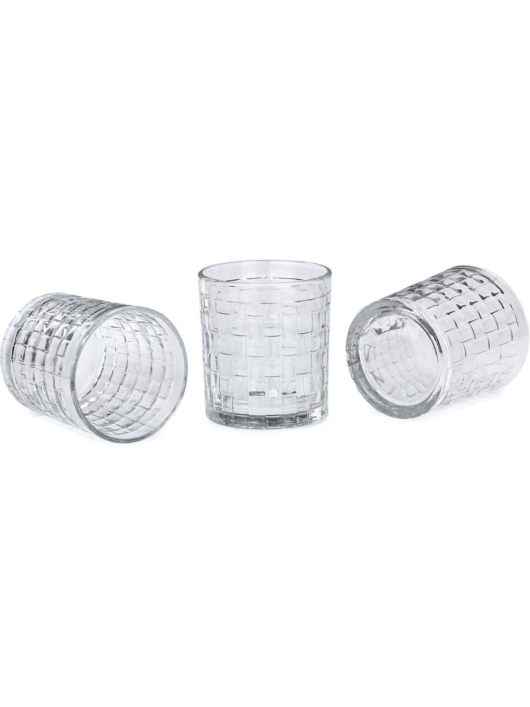     			Somil Drinking Glass Glass Glasses Set 200 ml ( Pack of 3 )