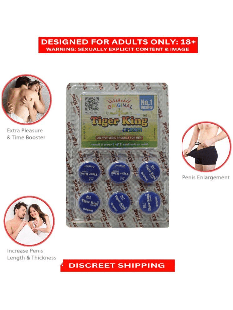 Tiger King Cream An Ayurvedic Product For Men 100% Original Pack of 1 Tiger King Cream An Ayurvedic Product For Men 100% Original Pack of 1