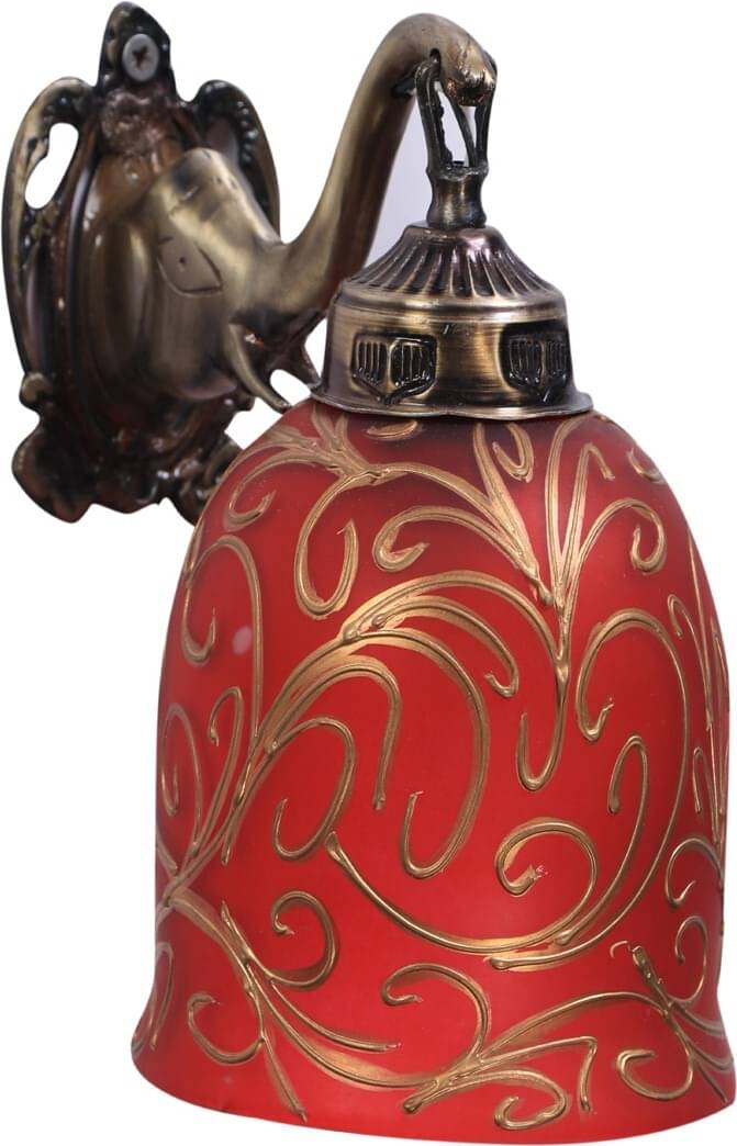     			VAGalleryKing Red Down Light Wall Lamp ( Pack of 1 )
