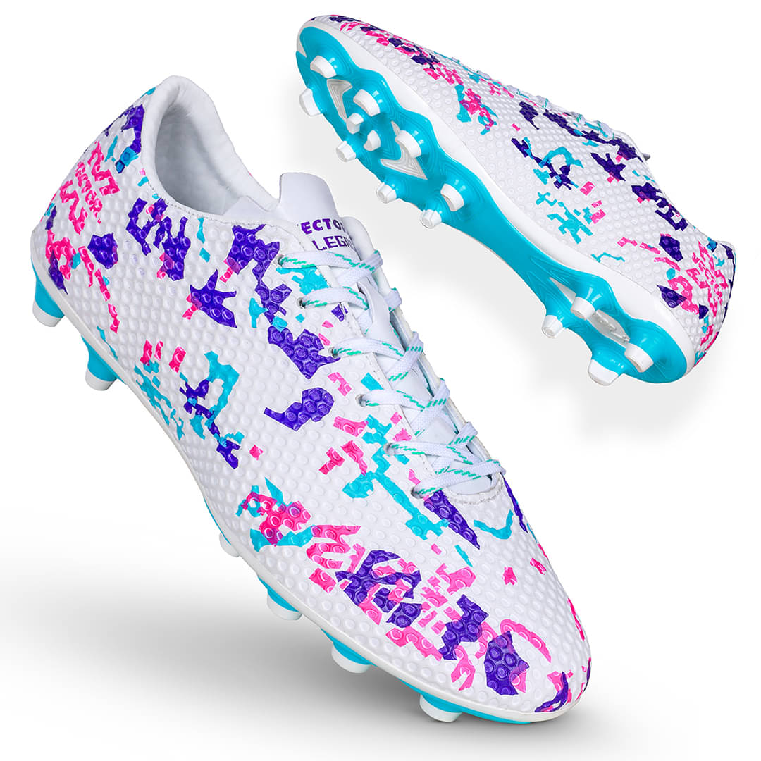Vector X Legacy Imported TPU White Football Shoes Vector X Legacy Imported TPU White Football Shoes