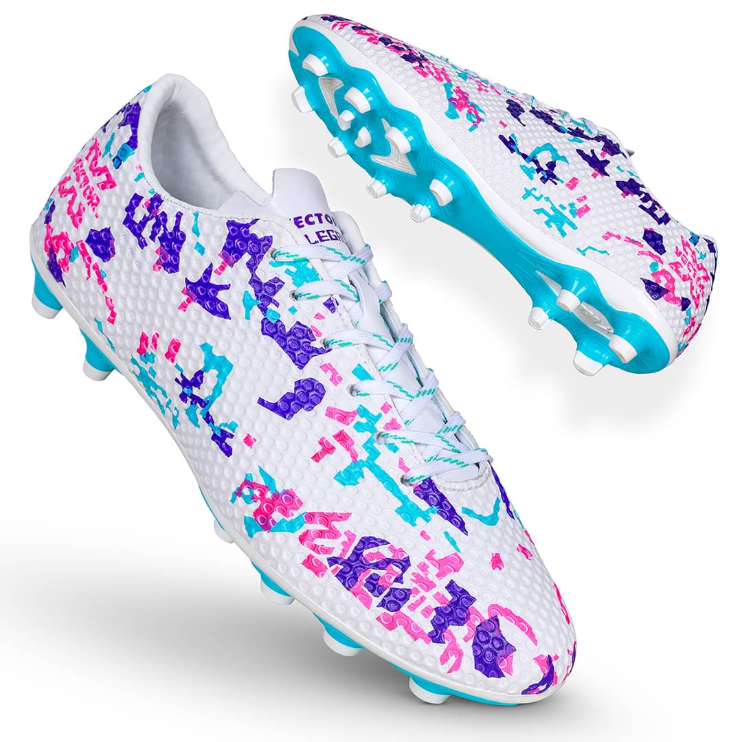Vector X Legacy Imported TPU White Football Shoes Vector X Legacy Imported TPU White Football Shoes