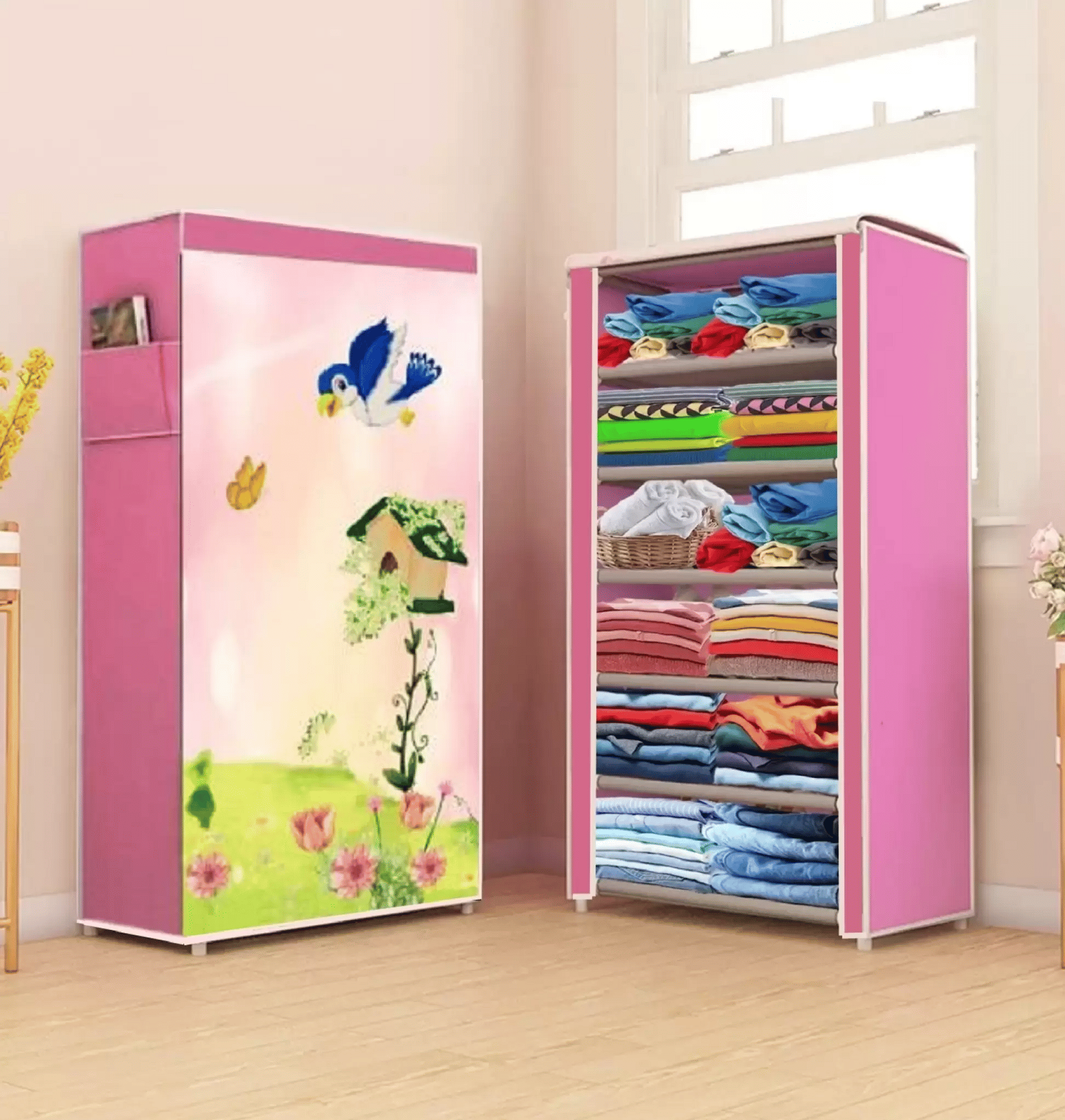 CMerchants Collapsible Wardrobes ( Pack of 1 )