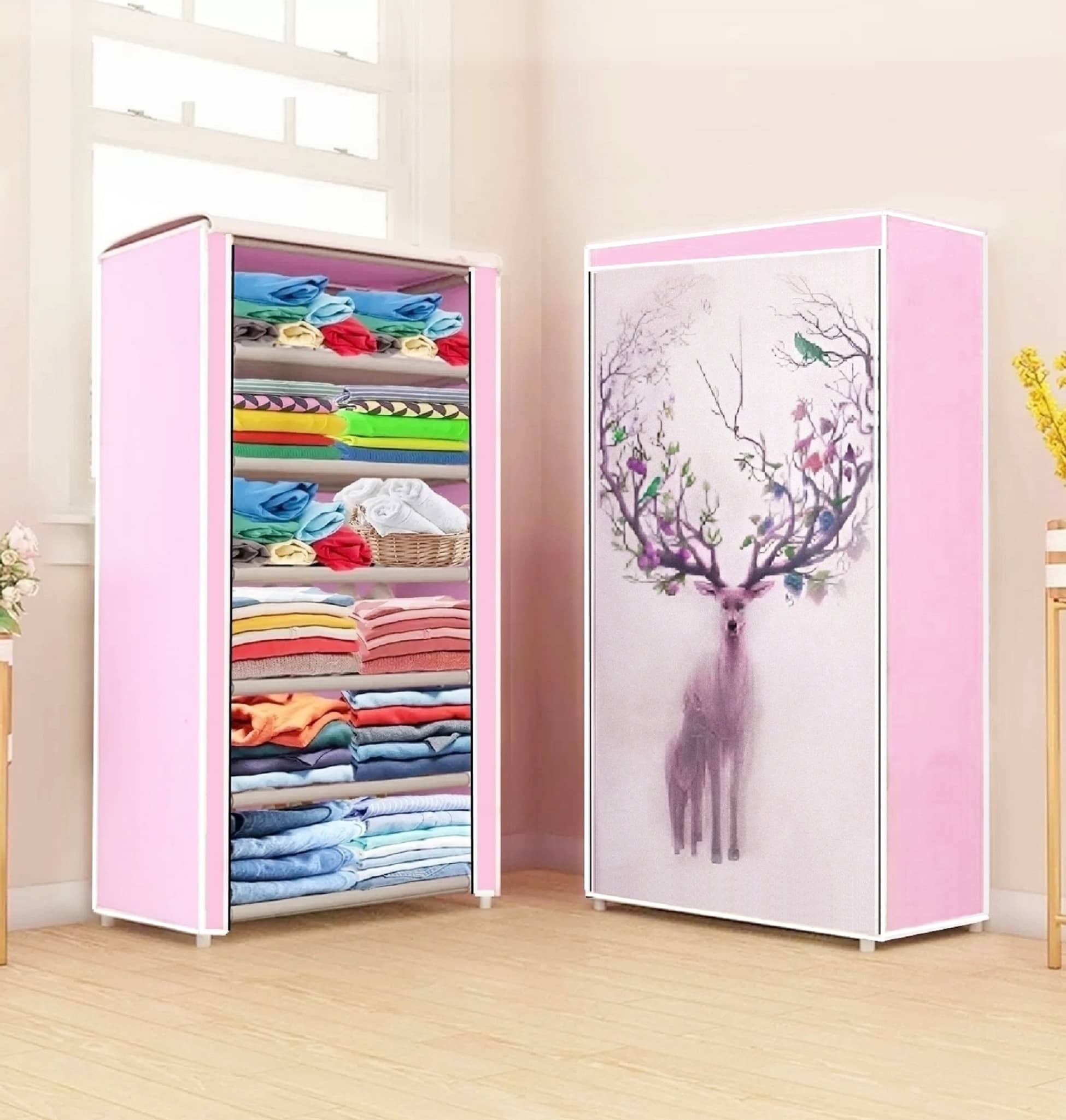 CMerchants Collapsible Wardrobes ( Pack of 1 )