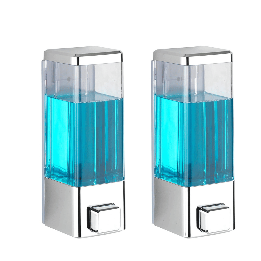 COSVIT - Soap Dispenser ABS Transparent 2Set COSVIT - Soap Dispenser ABS Transparent 2Set