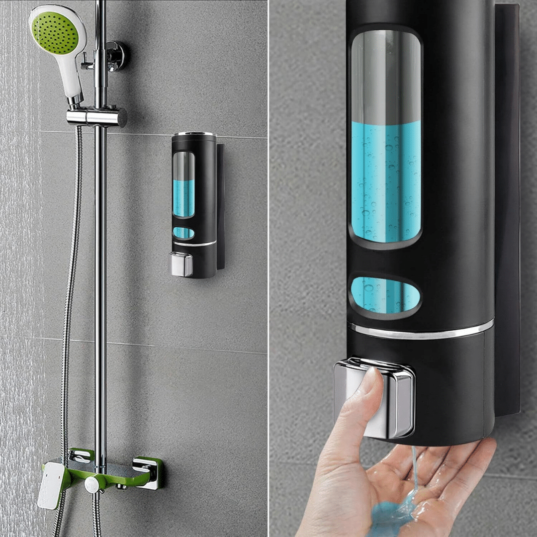     			COSWARE - Soap Dispenser Black Capsule 400ML