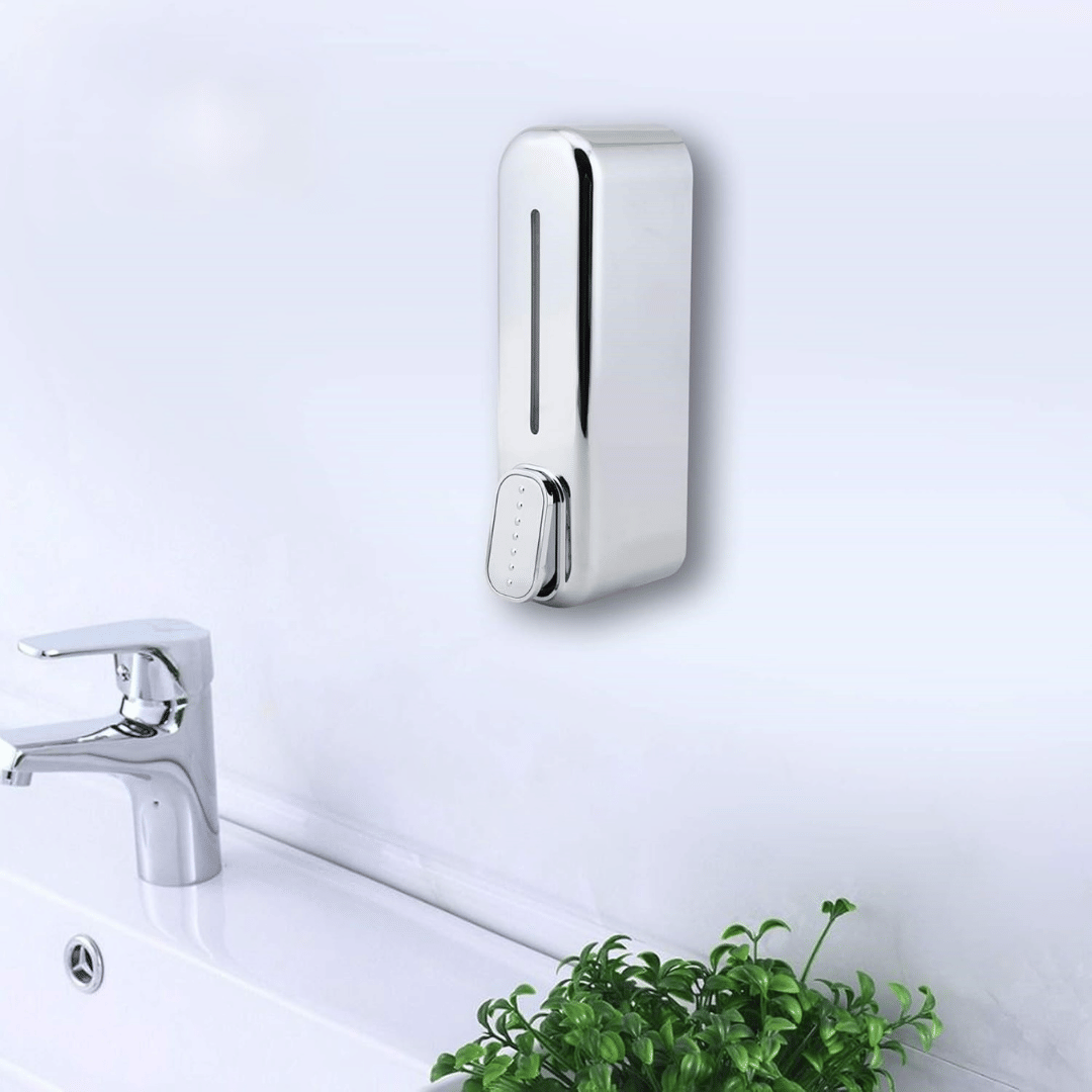 COSWARE - Soap Dispenser Silver Dolphin 350ML COSWARE - Soap Dispenser Silver Dolphin 350ML