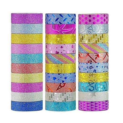 Eclet Multicolor Single Sided Decorative Tape ( Pack of 1 )