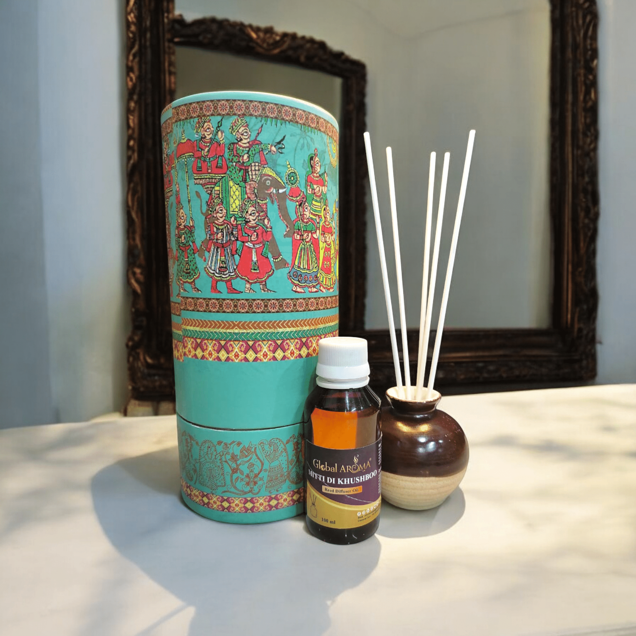 GLOBAL AROMA Ceramic Aroma Diffusers - Pack of 1 GLOBAL AROMA Ceramic Aroma Diffusers - Pack of 1