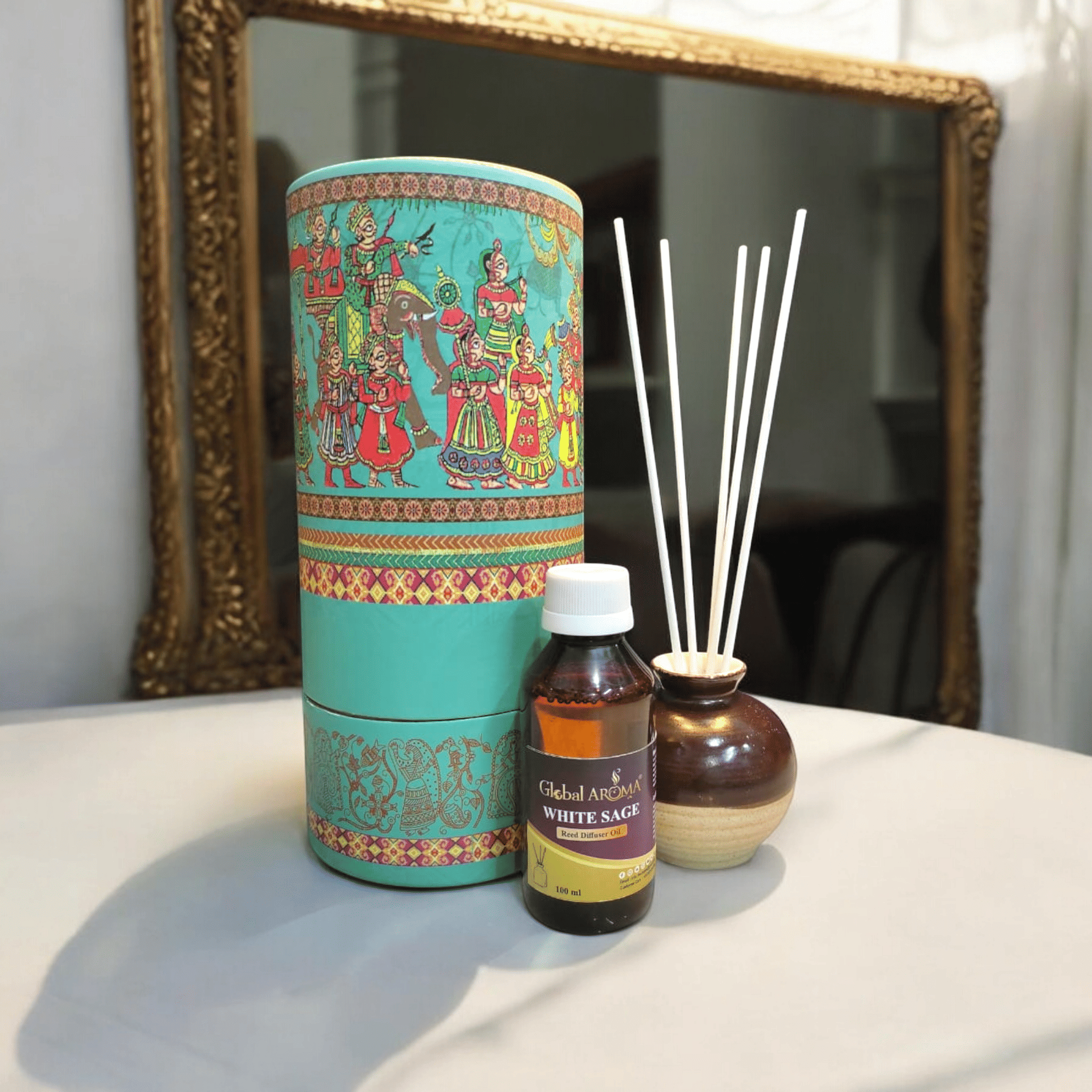 GLOBAL AROMA Ceramic Aroma Diffusers - Pack of 1 GLOBAL AROMA Ceramic Aroma Diffusers - Pack of 1