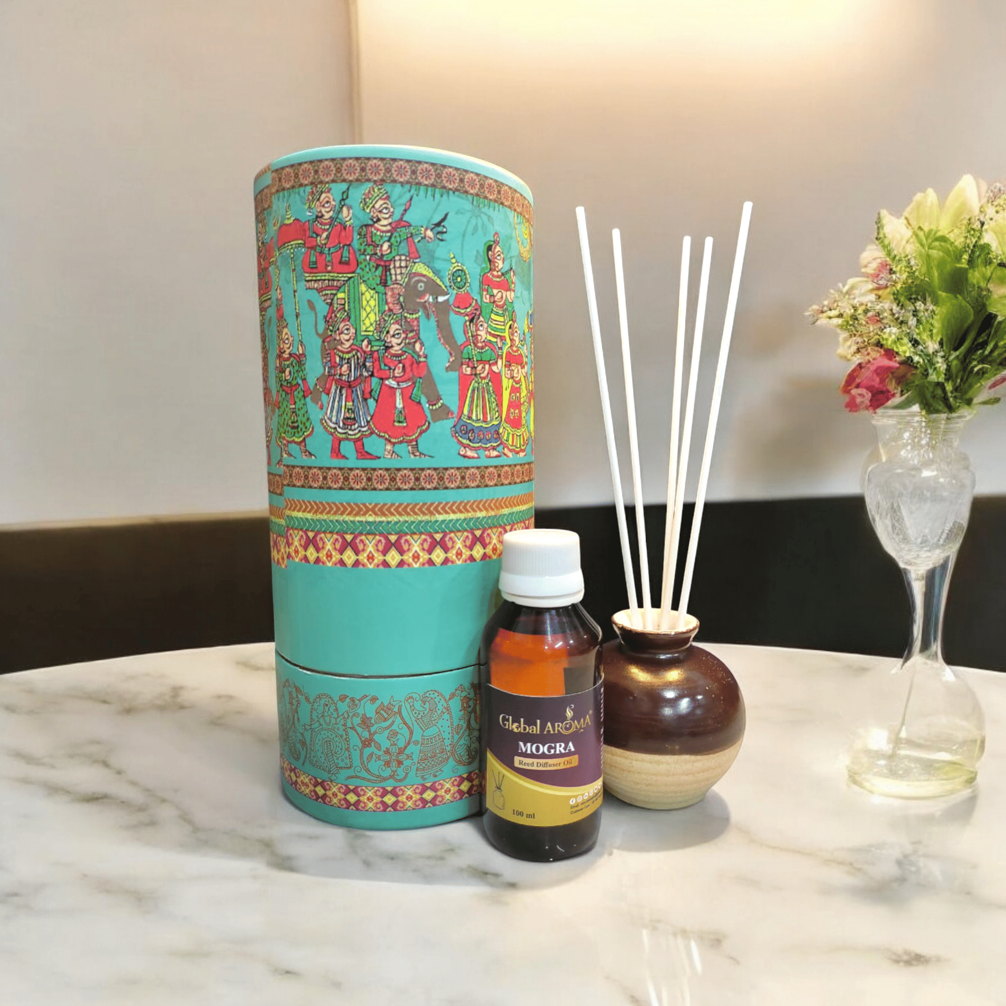     			GLOBAL AROMA Ceramic Aroma Diffusers - Pack of 1