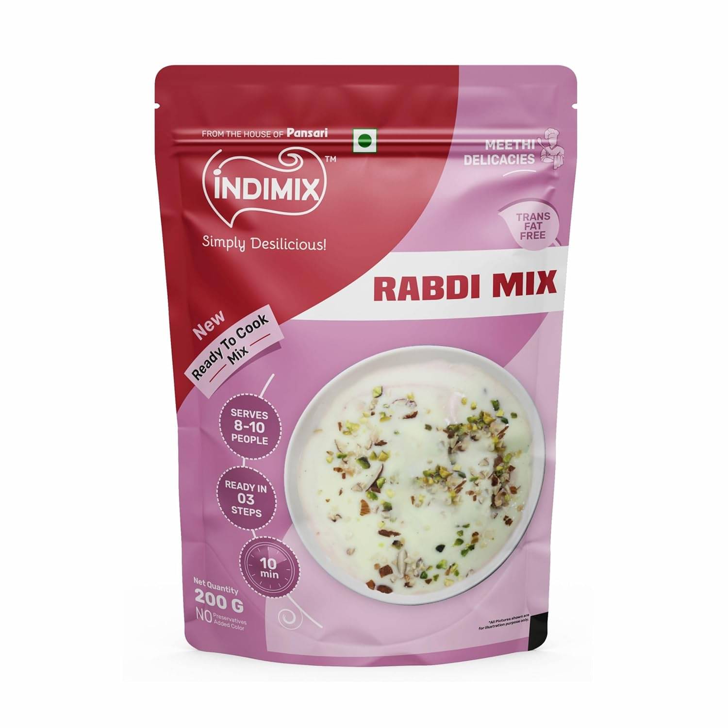 INDIMIX Ready To Cook Rabdi 200 gm INDIMIX Ready To Cook Rabdi 200 gm