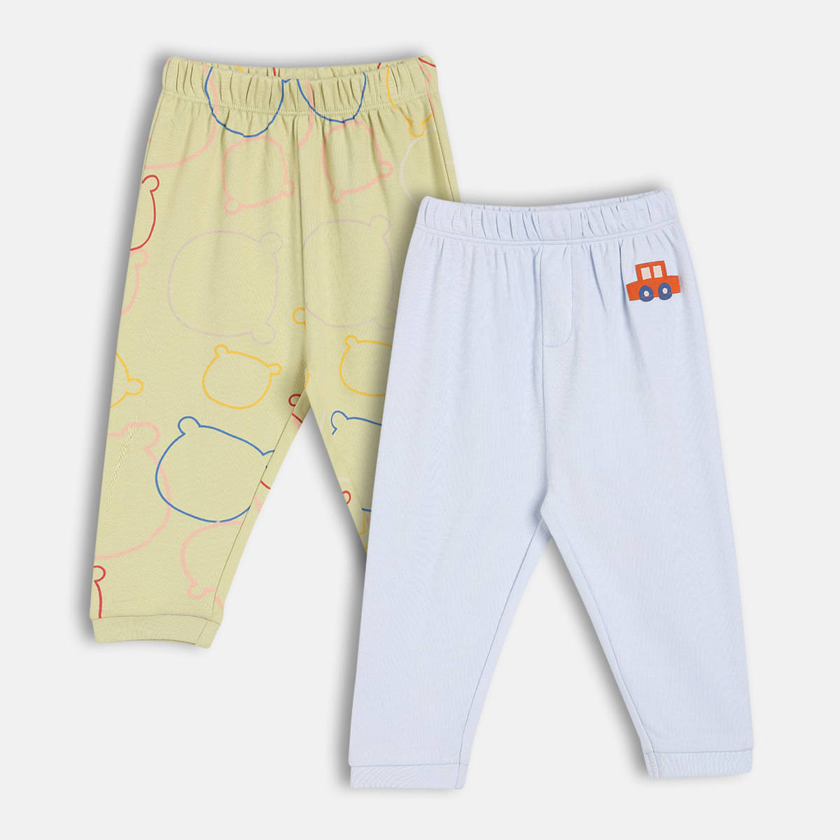 MINI KLUB Pack of 2 Baby Boys Cotton Pyjama ( Multicolor )     			MINI KLUB Pack of 2 Baby Boys Cotton Pyjama ( Multicolor )