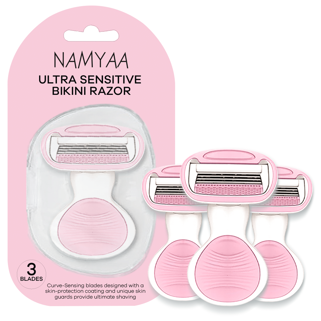 Namyaa Safety Razor ( Pack of 3 ) Namyaa Safety Razor ( Pack of 3 )