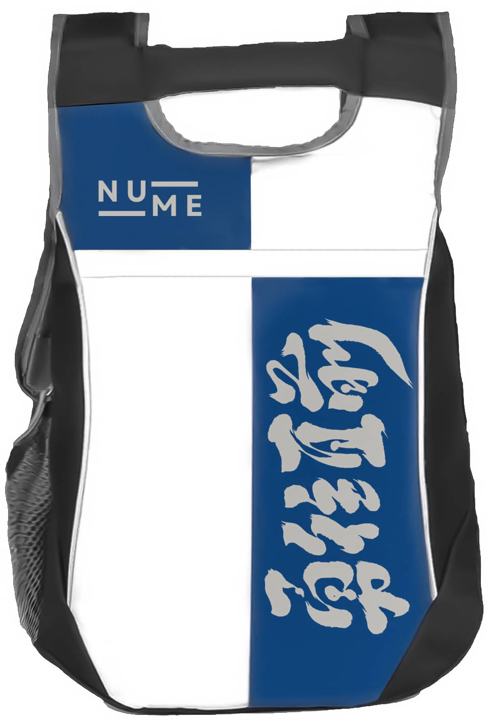     			NuMe Blue Polyester Backpack ( 25 Ltrs )