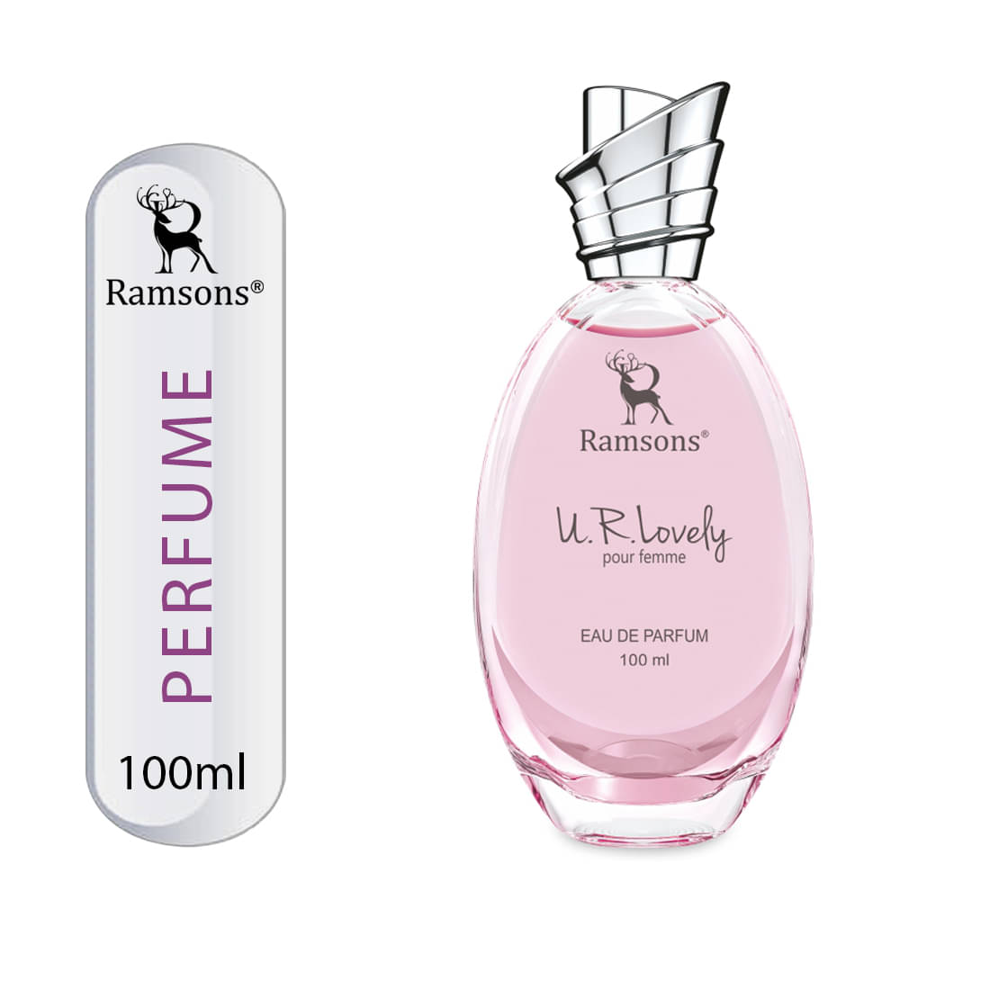 Ramsons - U R LOVELY Eau de Parfum Perfume For Women Long Lasting Perfume 100 ml (Pack of 1) Ramsons - U R LOVELY Eau de Parfum Perfume For Women Long Lasting Perfume 100 ml (Pack of 1)
