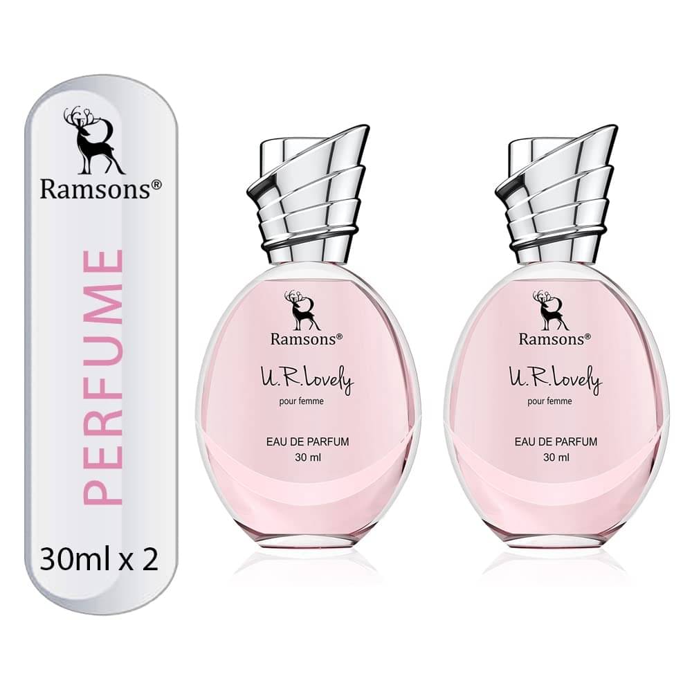     			Ramsons - U R LOVELY Eau De Parfum Perfume For Women Long Lasting Combo Perfume 30 ml (Pack of 2)