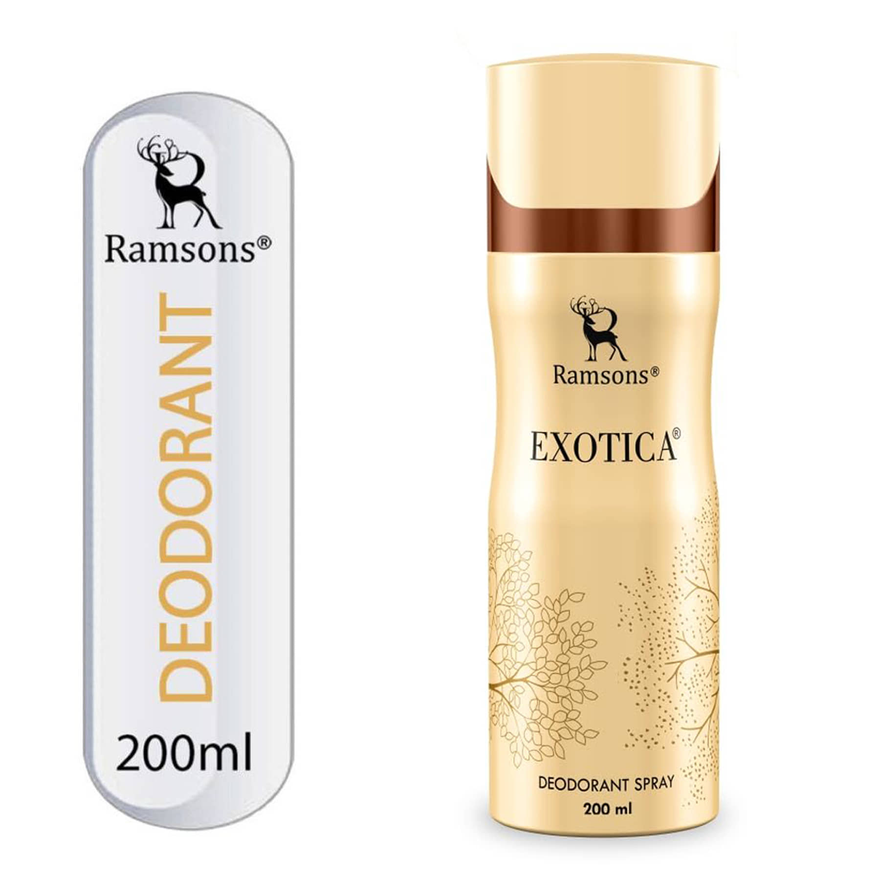 Ramsons - EXOTICA Deodorant Spray Body Perfume For Women Long Lasting Body Spray 200 ml (Pack of 1)