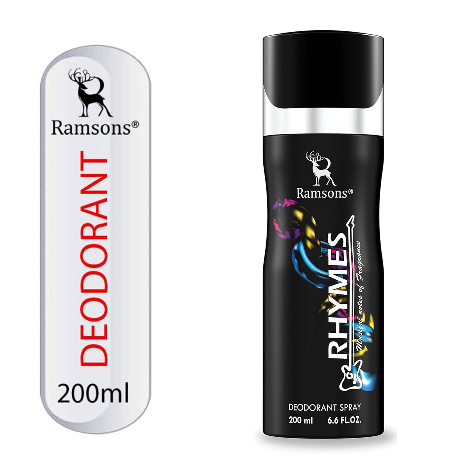     			Ramsons - RHYMES Deodorant Spray Body Perfume For Men Long Lasting Body Spray 200ml (Pack of 1)