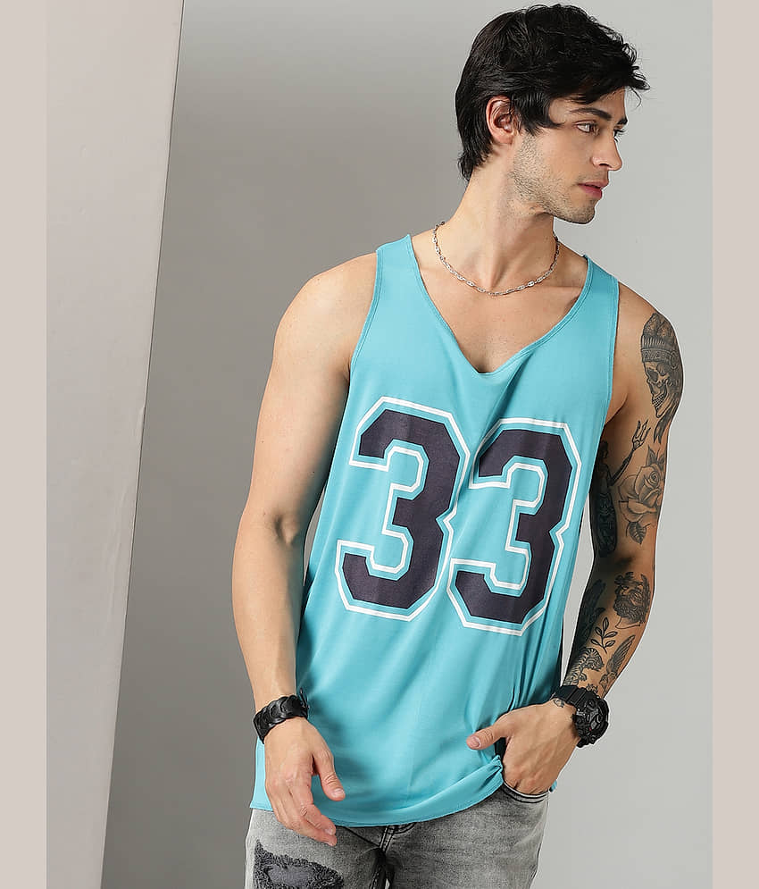 RodZen Pack of 1 Polyester Gym Vest For Men ( Green ) - Nightwear & Loungewear | Buy online on ZillyBuy