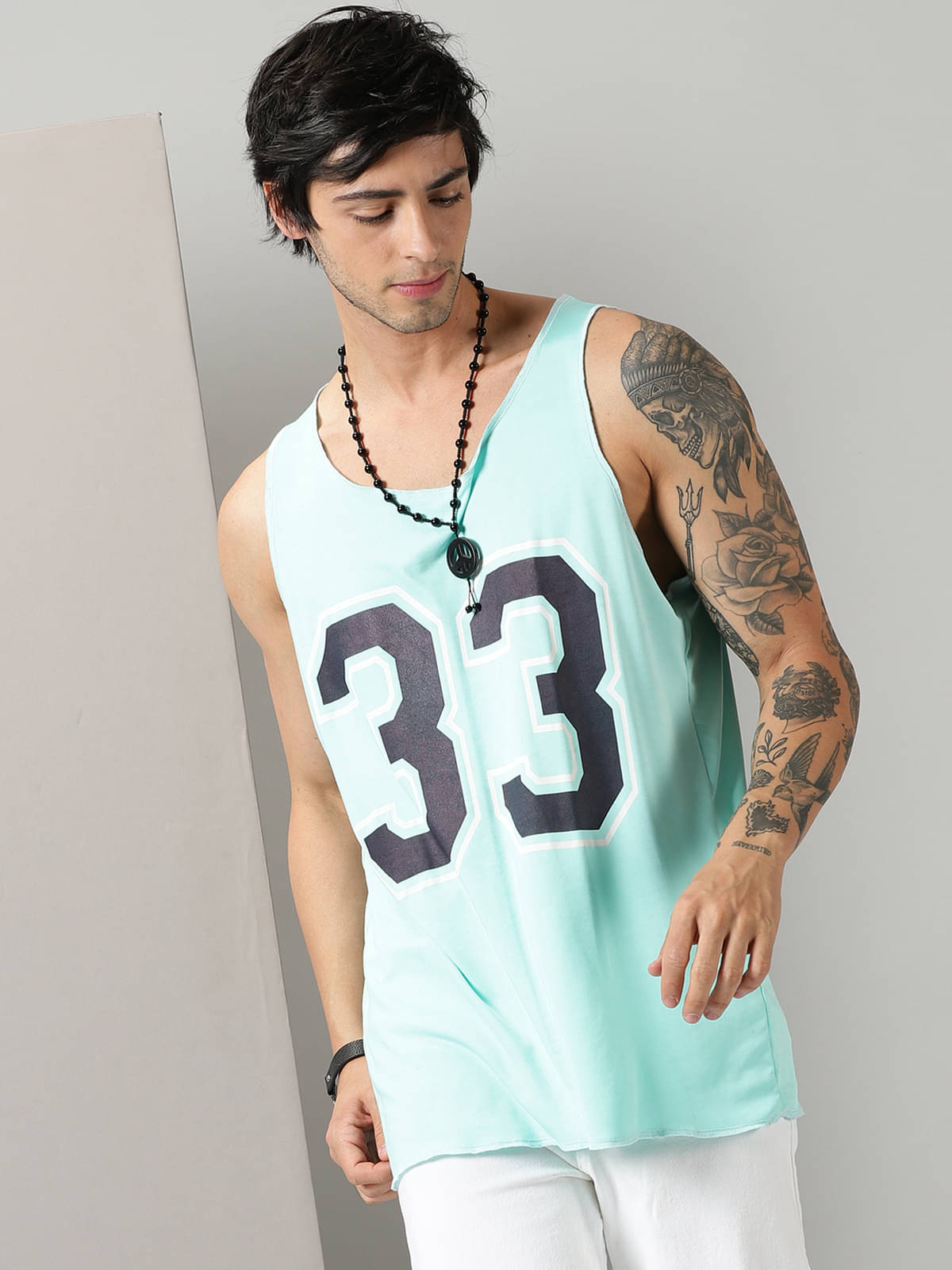     			RodZen Pack of 1 Polyester Gym Vest For Men ( Green )