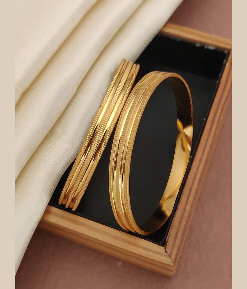Shivay Fashion Gold Bangle Set ( Pack of 1 ) - Bangles & Bracelets | Buy online on ZillyBuy