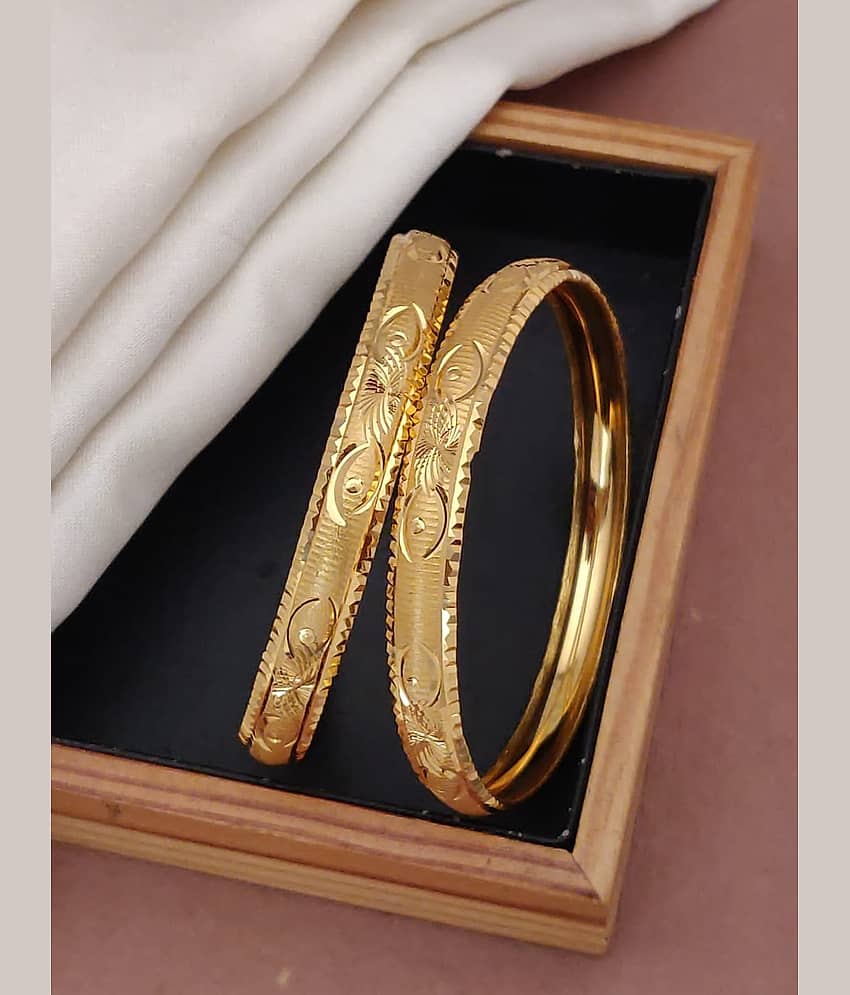 Shivay Fashion Gold Bangle Set ( Pack of 1 ) - Bangles & Bracelets | Buy online on ZillyBuy