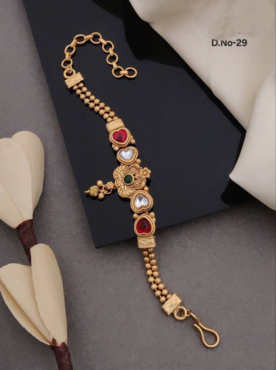 Shivay Fashion Gold Bracelet ( Pack of 1 ) - Bangles & Bracelets | Buy online on ZillyBuy