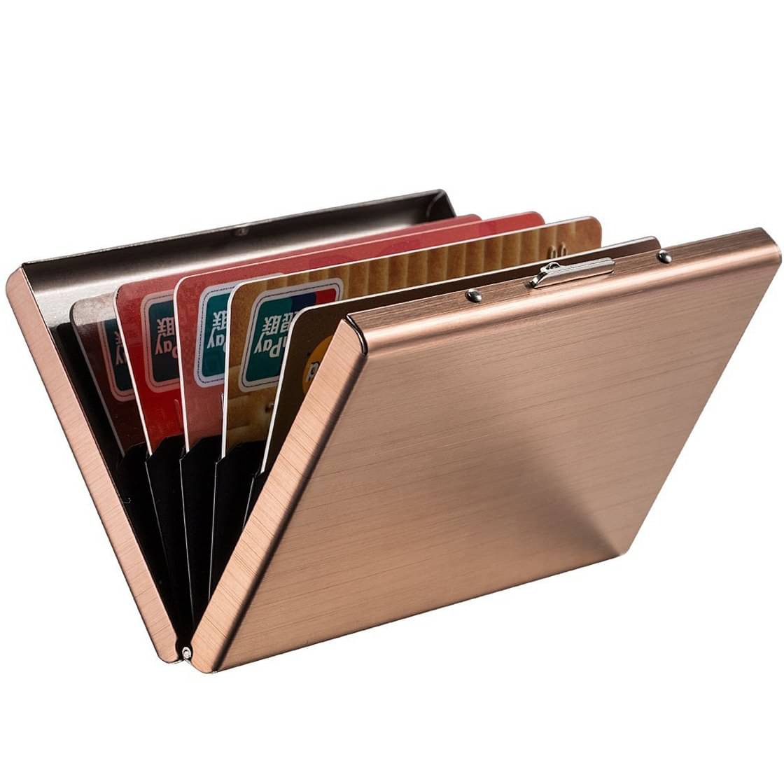     			Stealodeal Steel Card Holder ( Pack 1 )