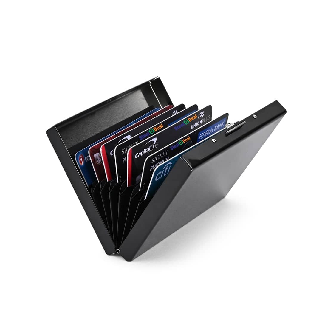 Stealodeal Steel Card Holder ( Pack 1 )