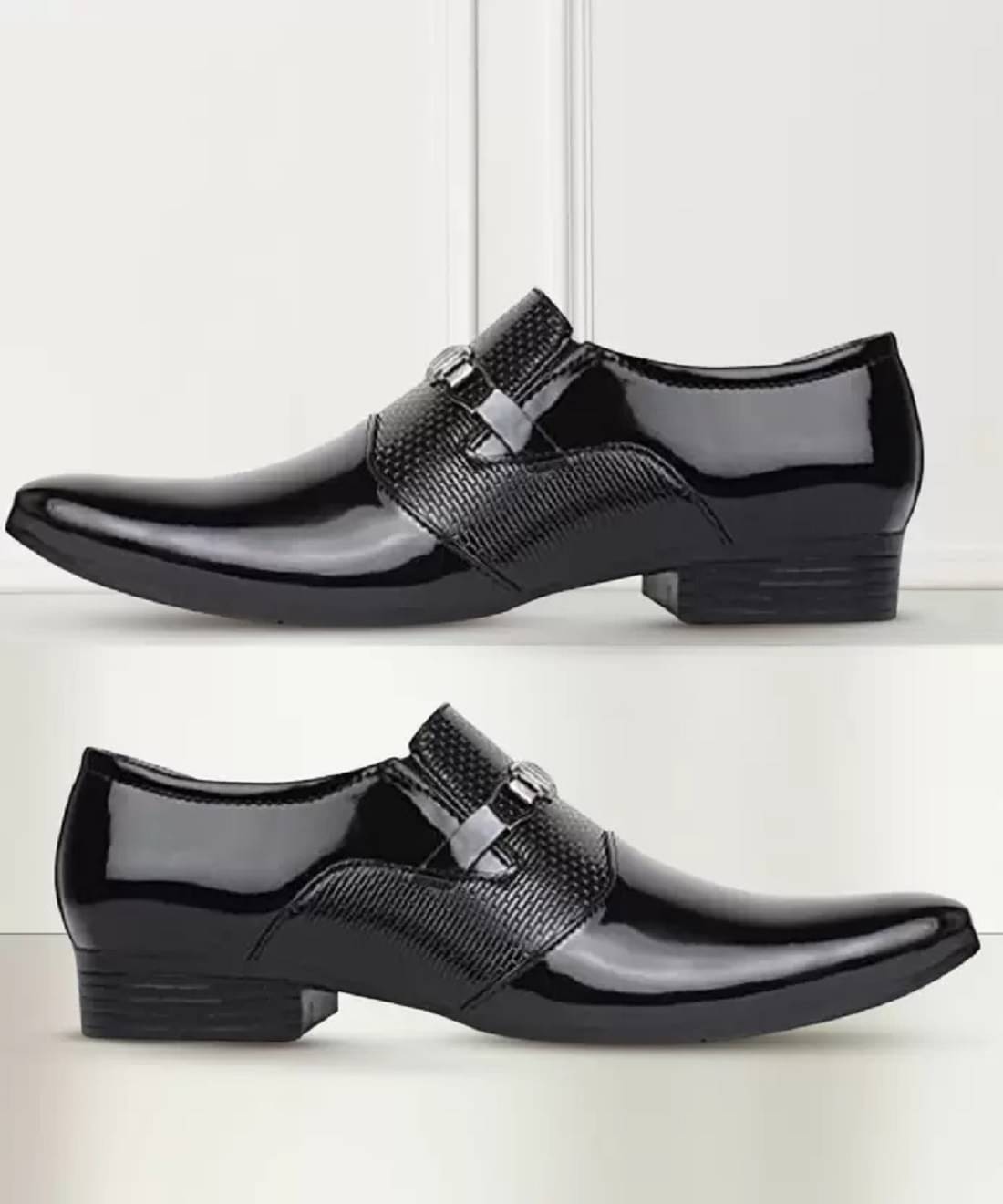 lee cross Office Artificial Leather Brown Formal Shoes