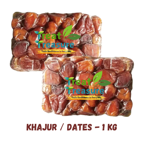 TREAT TREASURE Dates (Khajoor) 1 Kg     			TREAT TREASURE Dates (Khajoor) 1 Kg