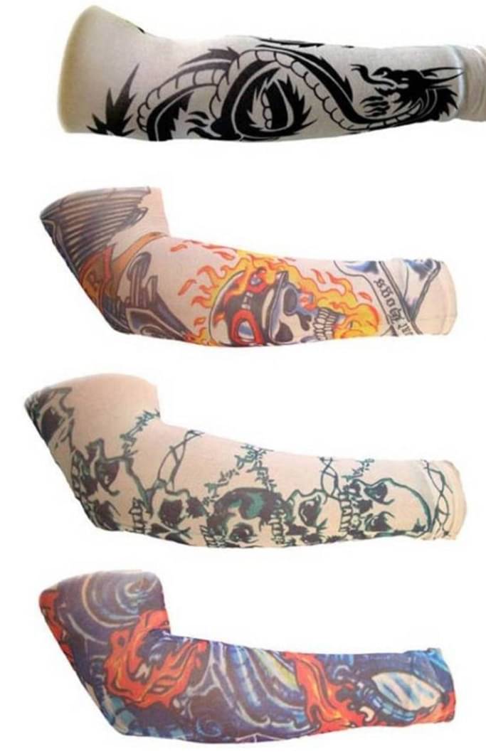 Tahiro Multicolor Printed Riding Sleeves ( Set of 4 ) Tahiro Multicolor Printed Riding Sleeves ( Set of 4 )