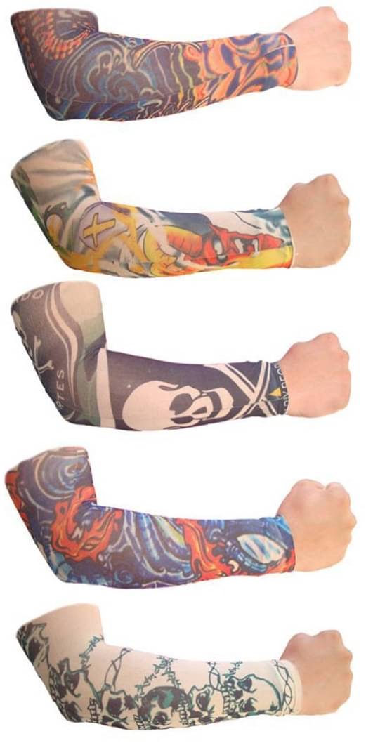 Tahiro Multicolor Printed Riding Sleeves ( Set of 5 ) Tahiro Multicolor Printed Riding Sleeves ( Set of 5 )