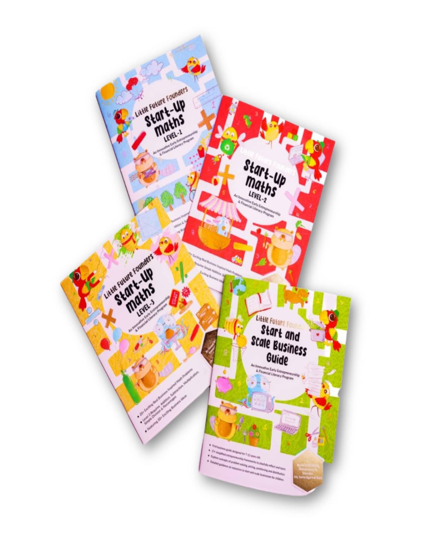     			"Ultimate Business Guide & Startup Maths Activity Book Set  (Set of 4 books)